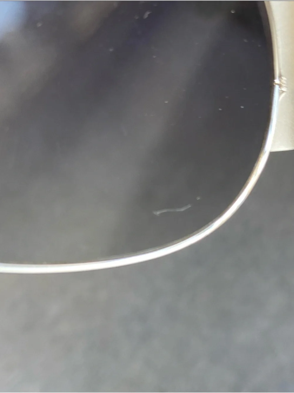 Coach Women’s Blue Gradient Shield Sunglasses with Gold Trim - Picture 10 of 10